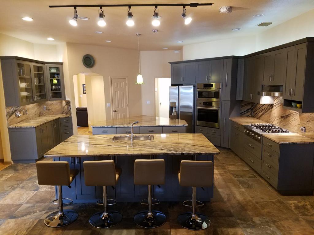 Cabinet installation in Tampa Bay kitchen
